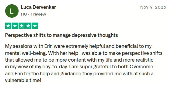 Client testimonial